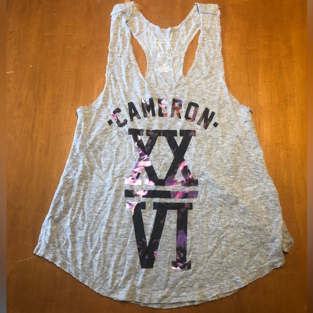 United XXVI Cameron Gray Tank Top